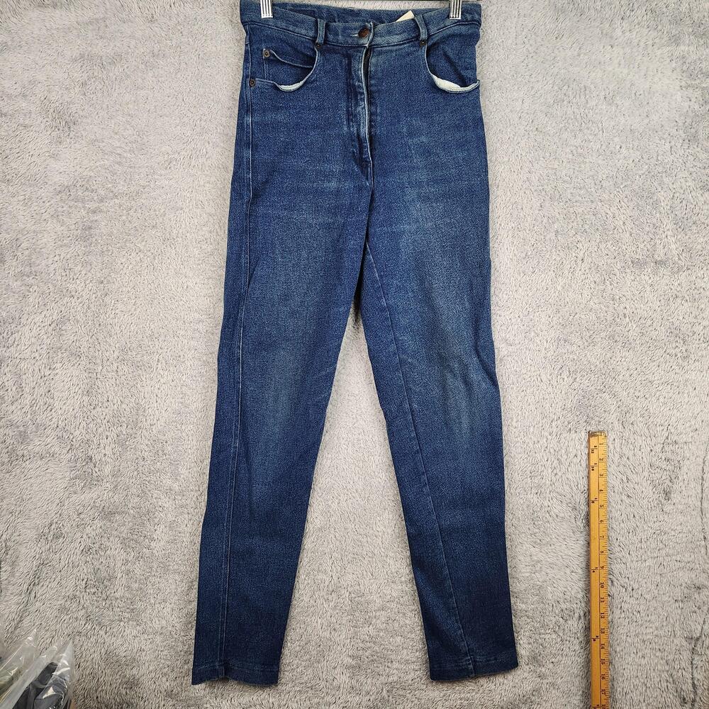 Vintage KORS Jeans Womens 8 Blue Medium Wash High Rise Skinny Stretch Italy